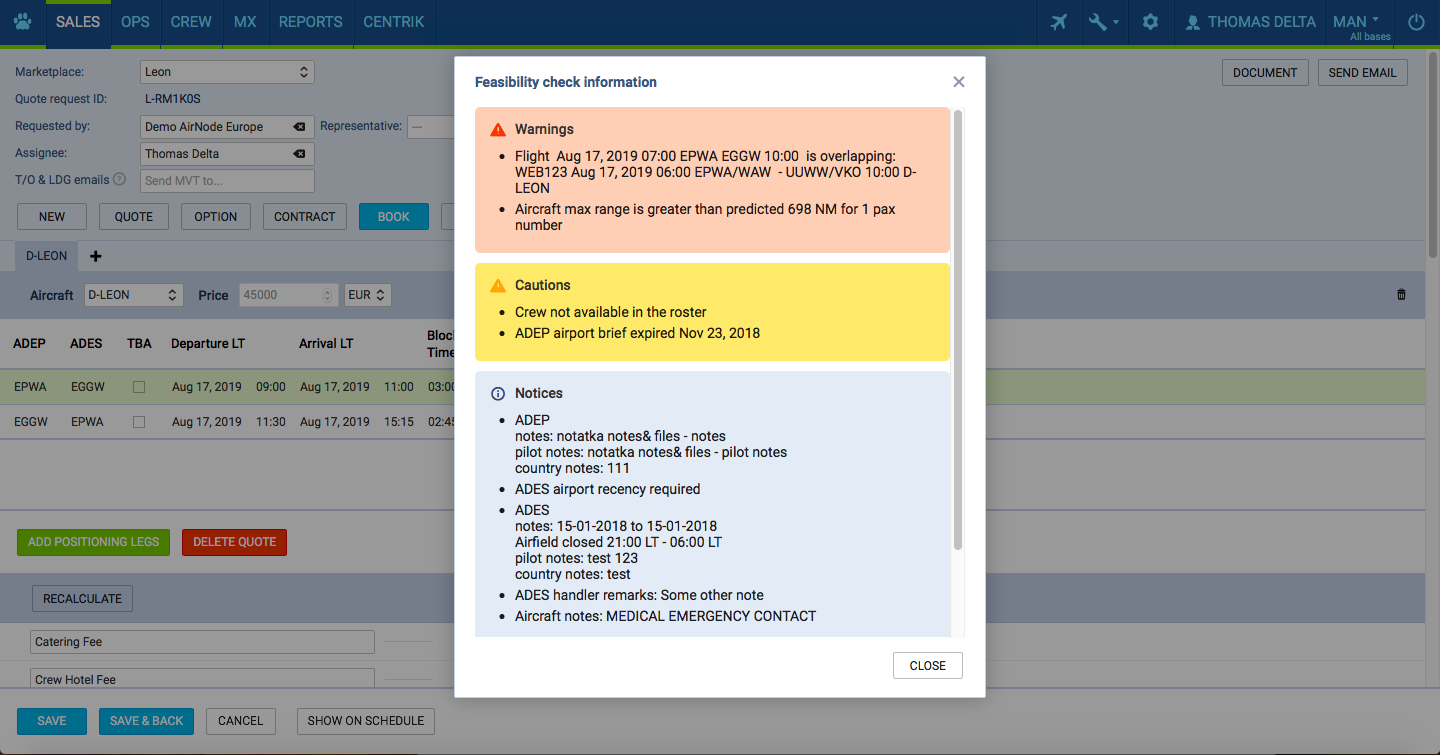 Feasibility Check