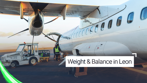Weight and balance your aircraft using Leon