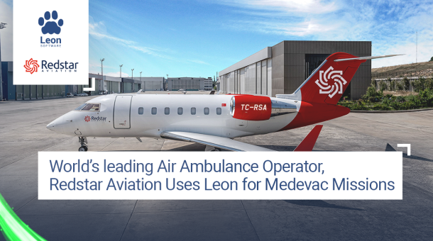 Aviation Software - Air Ambulance Operator Redstar Aviation uses Leon Software