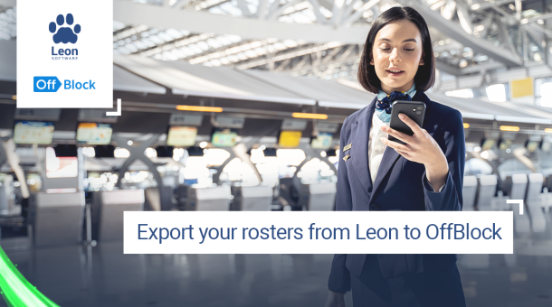 Export your rosters from Leon Software to OffBlock