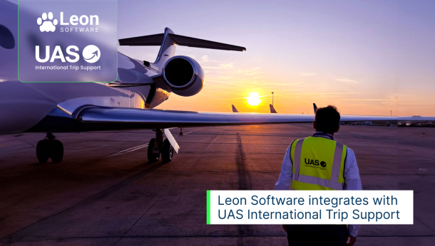 Leon Software Integrates with UAS International Trip Support