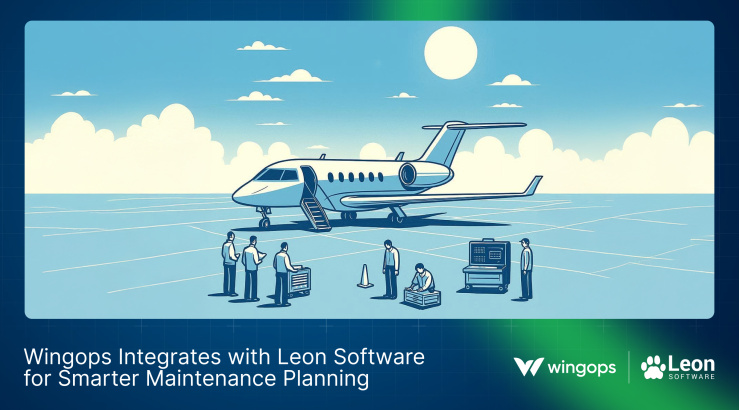 Wingops Integrates with Leon Software for Smarter Maintenance Planning