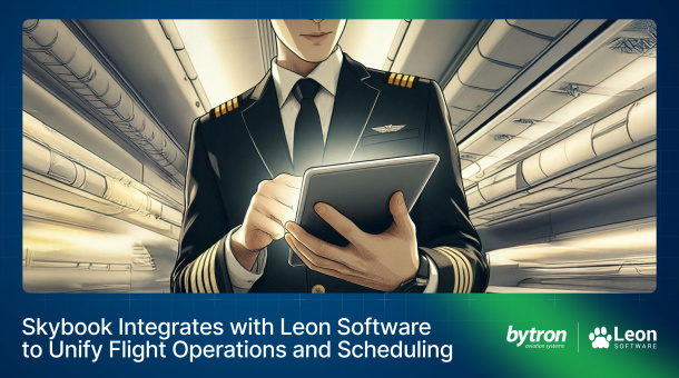 Skybook Integrates with Leon Software to Unify Flight Operations and Scheduling