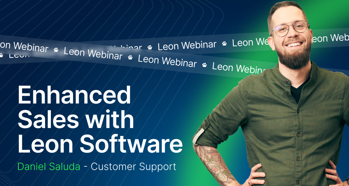 Sales module in Leon Software