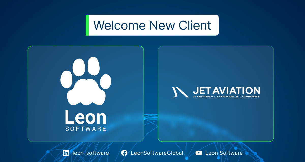 Leon Software Welcomes Jet Aviation to Its Community