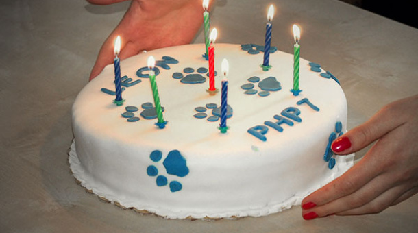 We are now running backend on PHP7