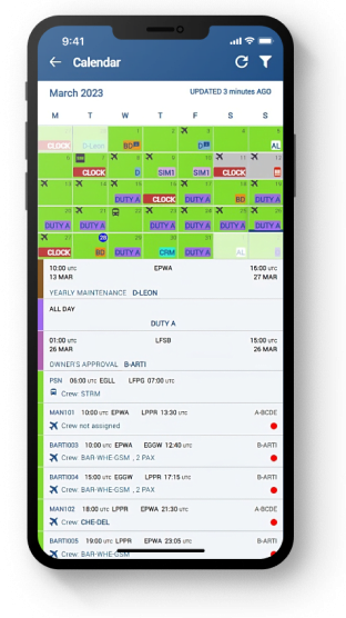 Airline Crew Management Software Get it on Google Play