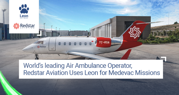 Aviation Software - Air Ambulance Operator Redstar Aviation uses Leon Software