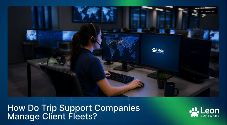 How Do Trip Support Companies Manage Client Fleets?