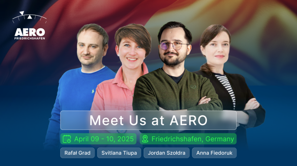 Meet us at AERO Friedrichschafen