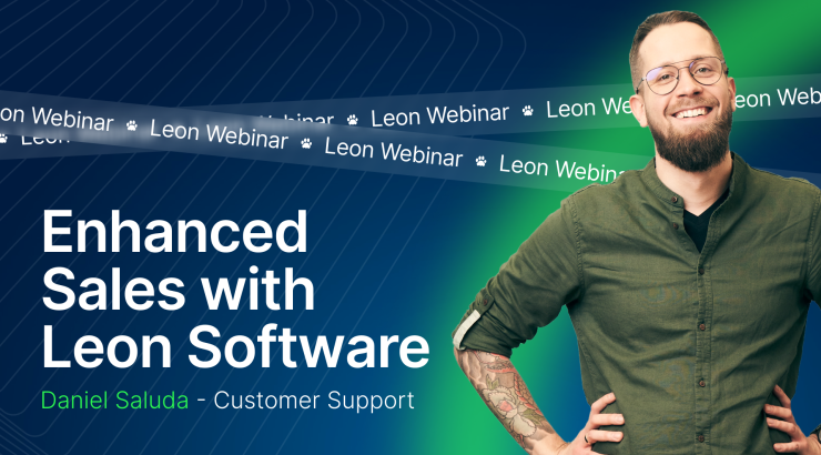 Sales module in Leon Software