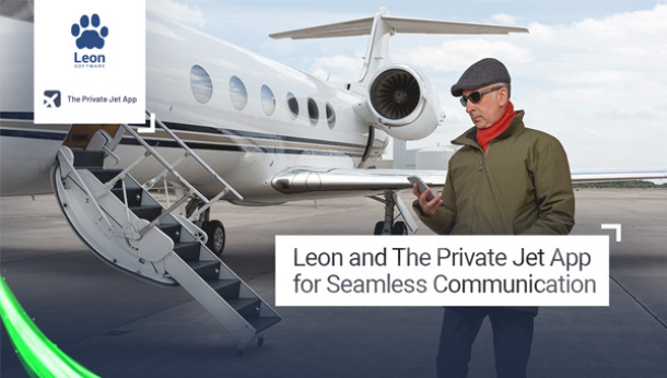 Leon and The Private Jet App for Seamless Communication