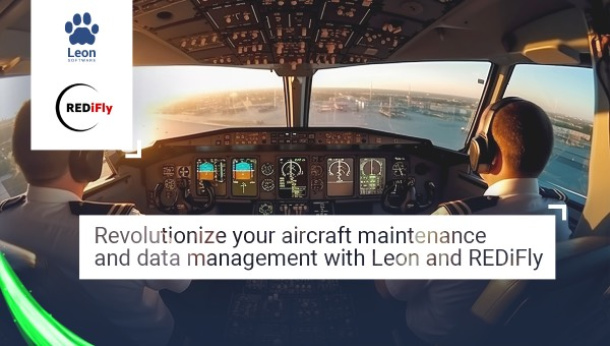Revolutionize your aircraft maintenance and data management with Leon and REDiFly