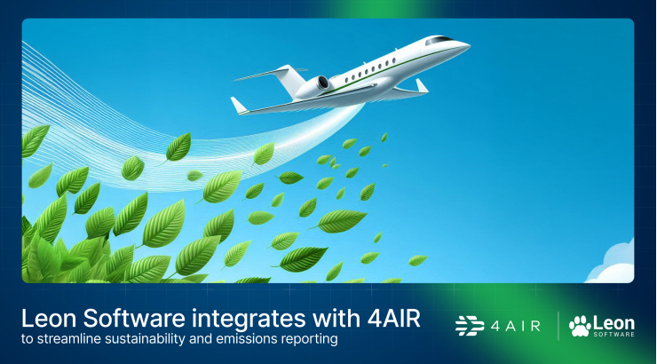 Leon Software integrates with 4AIR to streamline sustainability and emissions reporting
