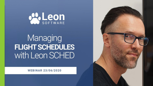 Managing flight schedules with Leon Sched