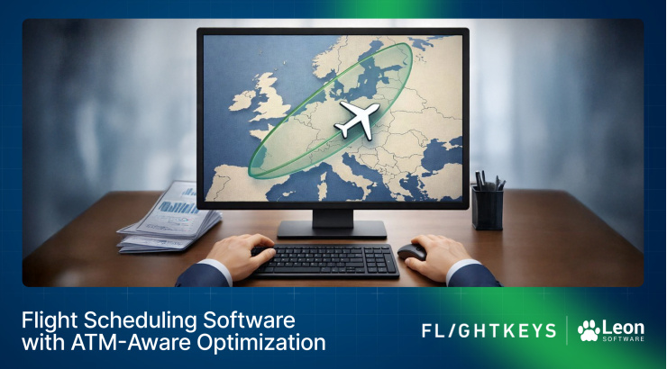 Leon and Flightkeys: Flight Scheduling Software with ATM-Aware Optimization