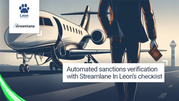 Automated sanctions verification with Streamlane In Leon’s checklist