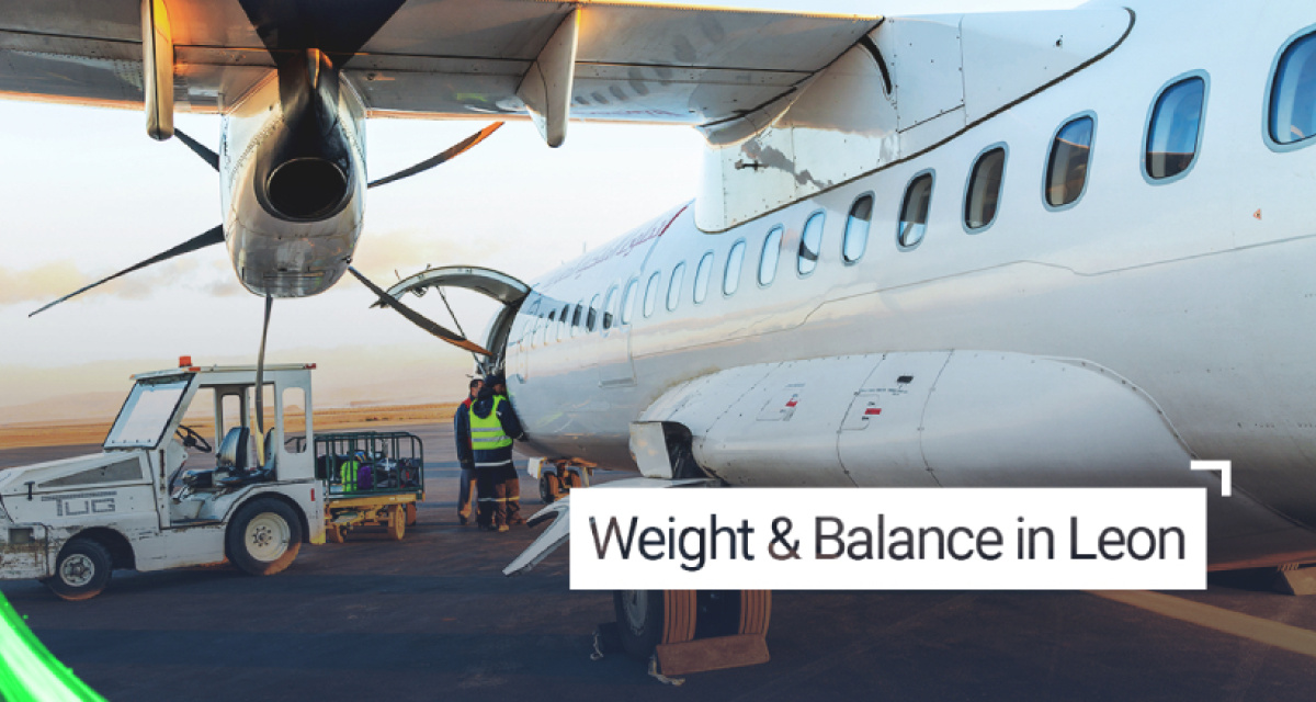 Weight and balance your aircraft using Leon