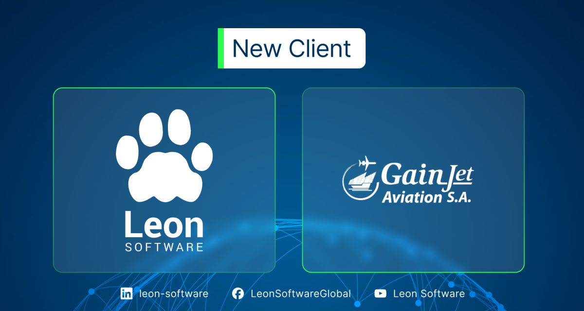 Leon Software Welcomes GainJet Aviation Group to Its Community